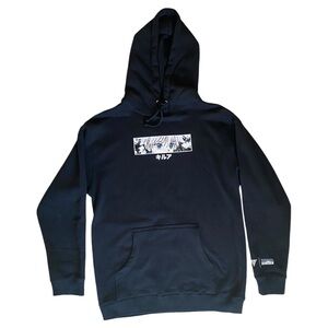 HYPLAND DISCORD HXH Killua Eyes Hoodie Black Size M